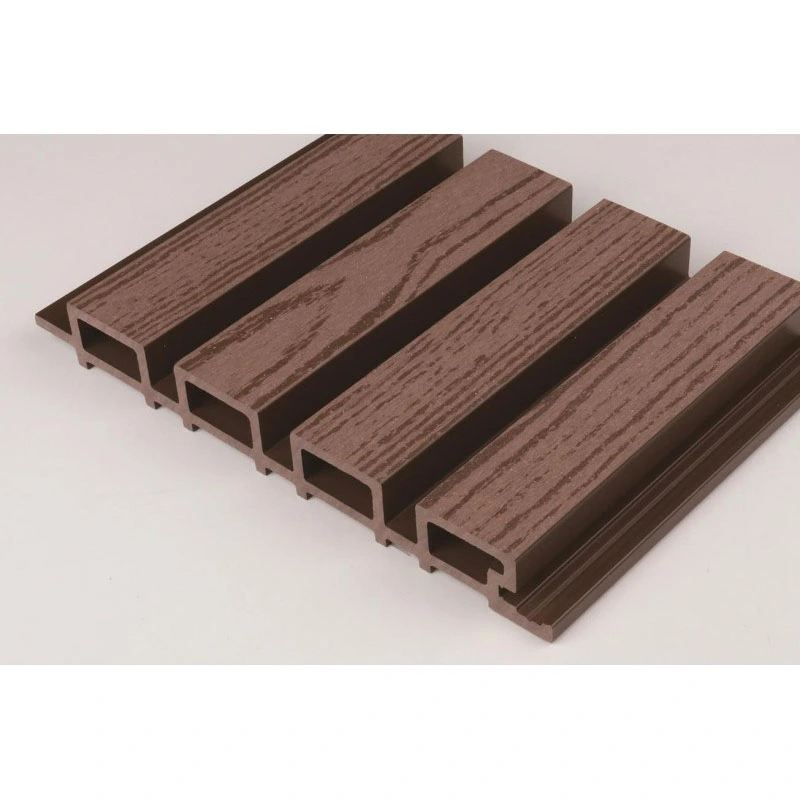 Co-extruded आउटडोर WPC पर्खाल प्यानल
